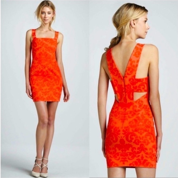 Robert Rodriguez Blood Orange Dress - Picture 1 of 11